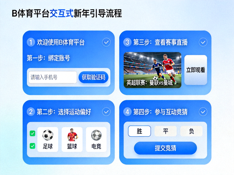 B体育平台交互式新手引导流程截图 - 逐步提示核心功能与操作方法
