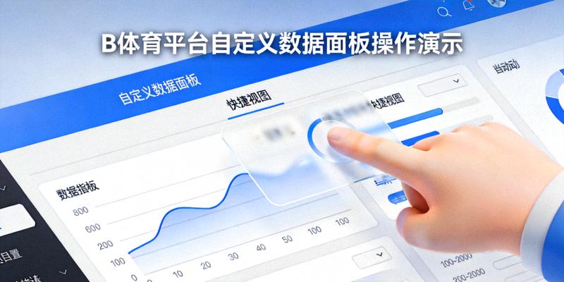 B体育平台自定义数据面板操作演示 - 手指长按拖动指标到快捷视图